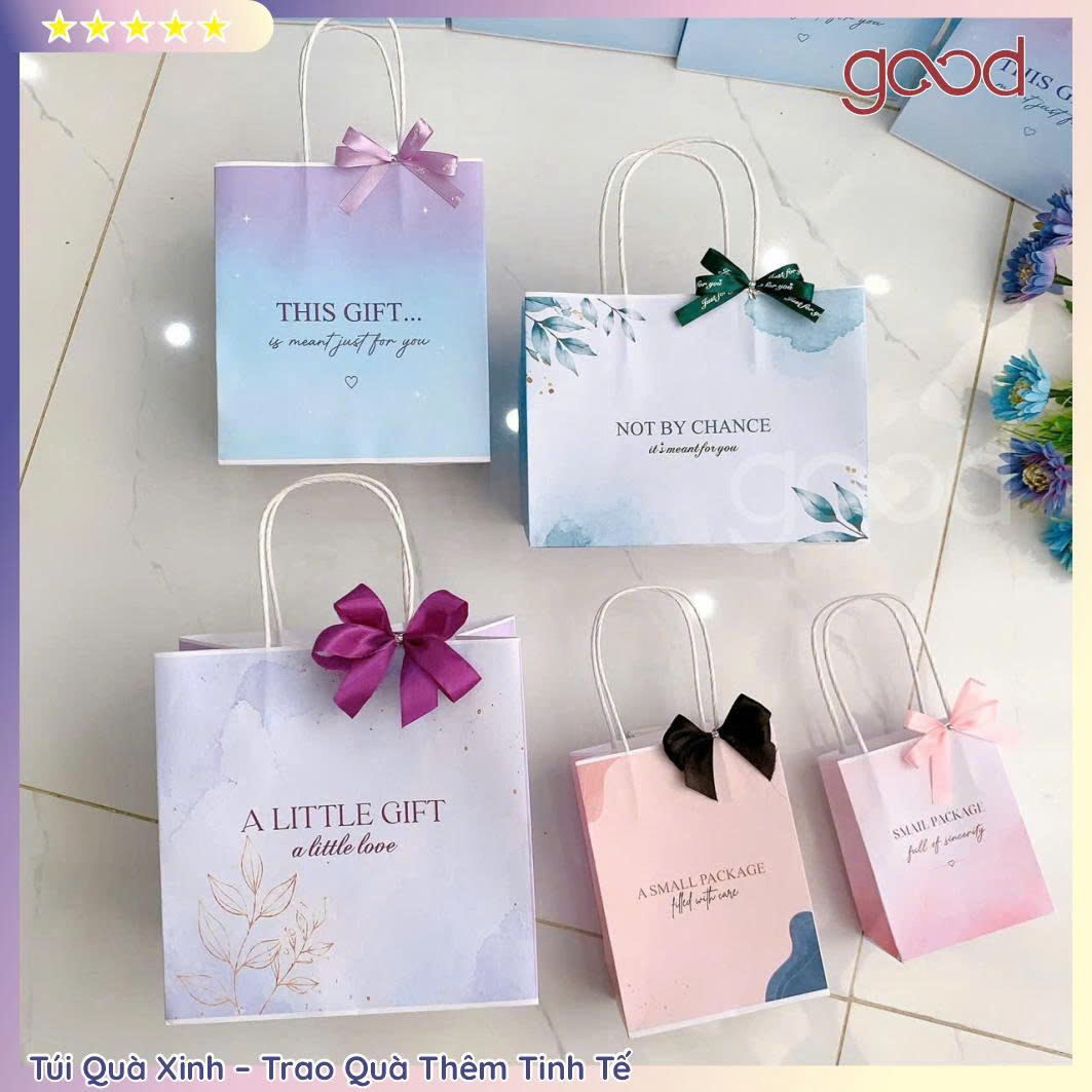TÚI GIẤY PASTEL CÓ SẴN